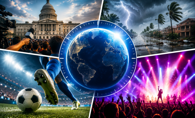 Recap of Major Events and Concerts Today