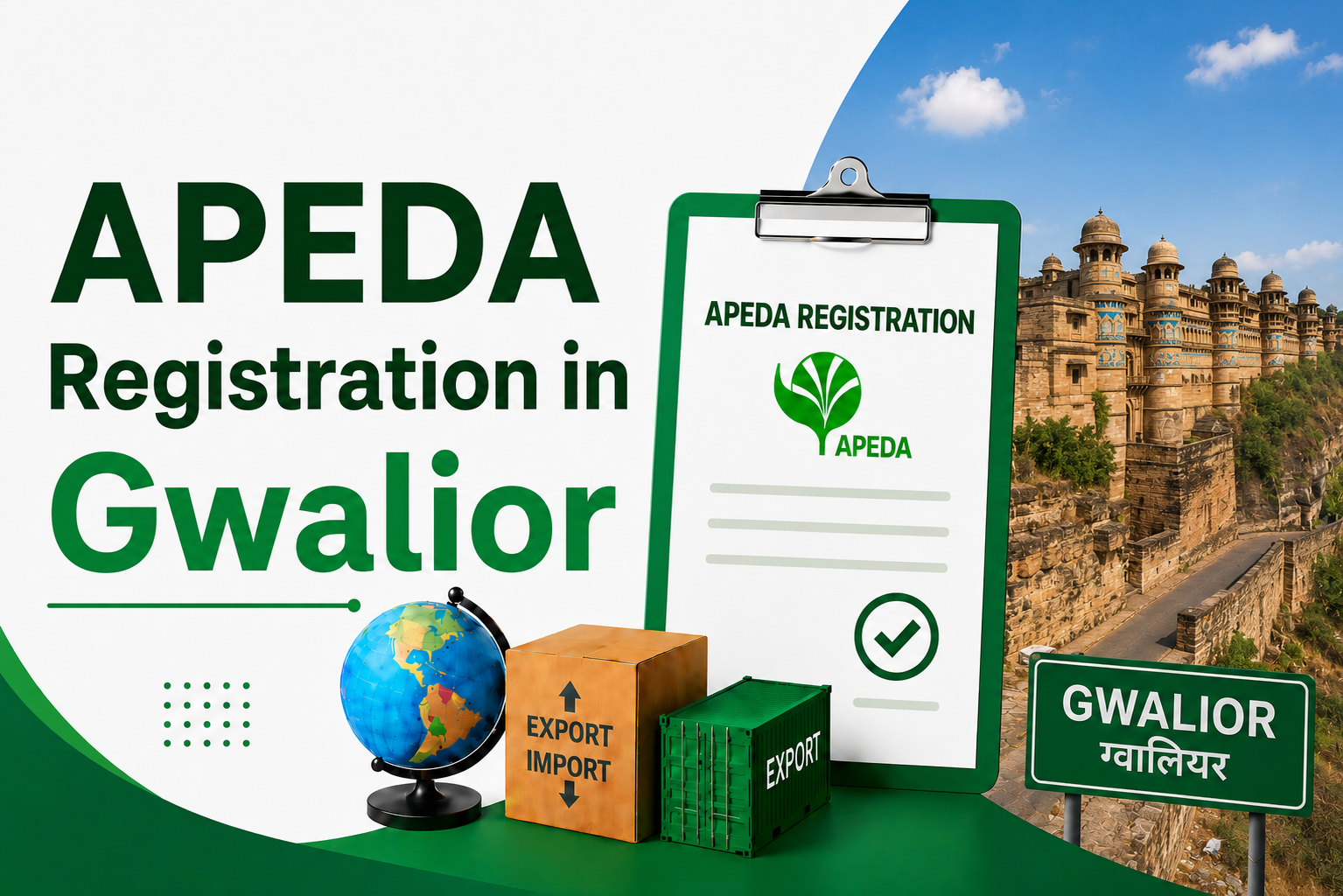APEDA Registration in Gwalior