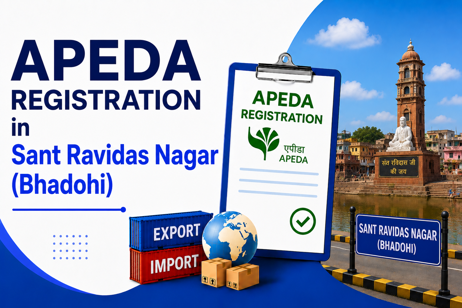 APEDA Registration in Sant Ravidas Nagar (Bhadohi)