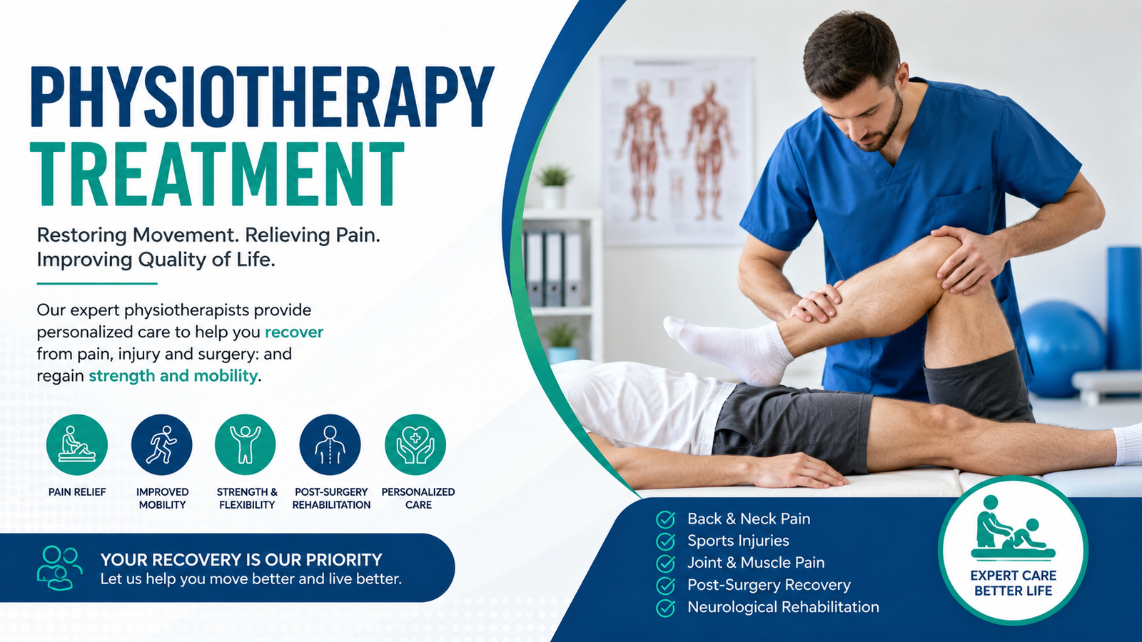 Effective Physiotherapy Treatment: Restoring Mobility, Strength, and Independence