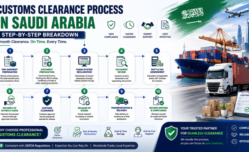 Trusted Saudi Customs Broker for Seamless Trade