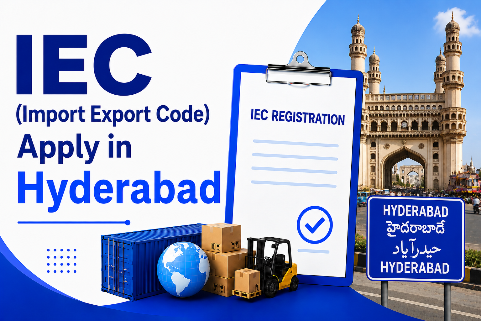 IEC (Import Export Code) Apply in Hyderabad