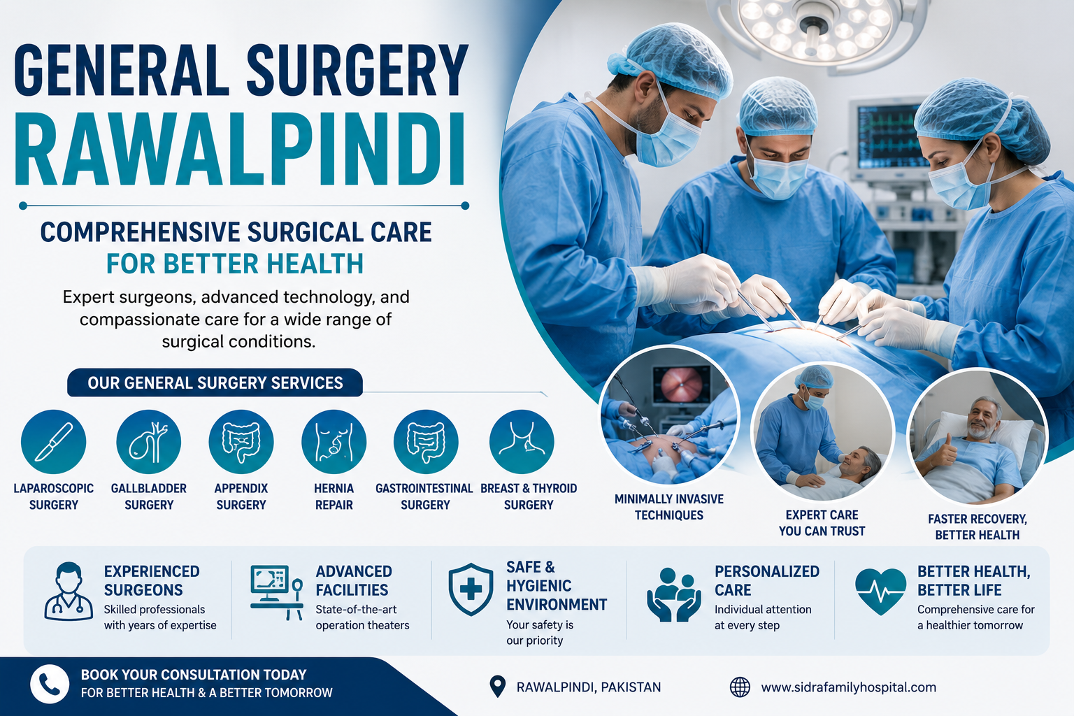 General Surgery Rawalpindi: Comprehensive Surgical Care for Better Health