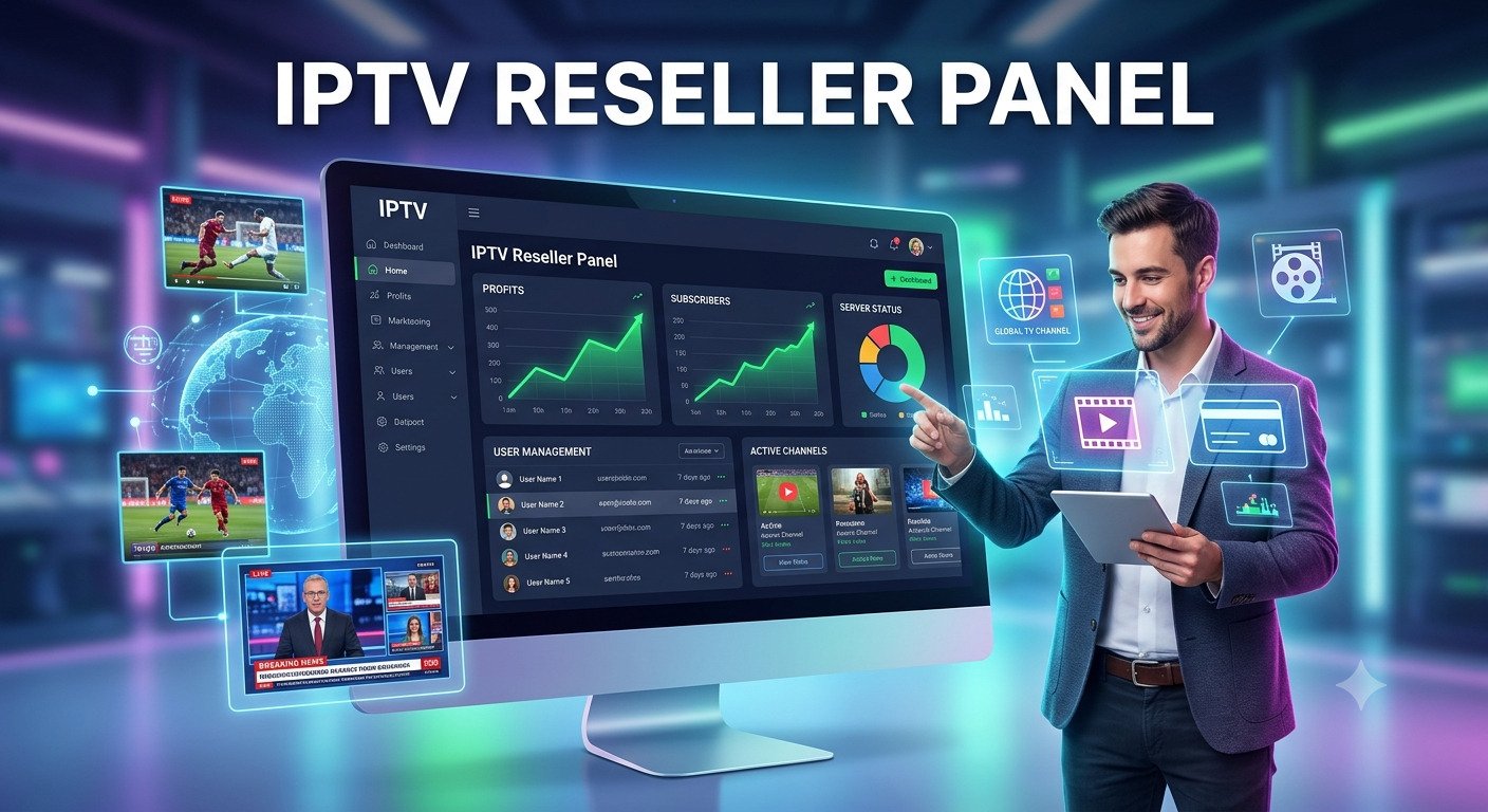 IPTV Reseller Panel | Complete Guide to Starting a Successful IPTV Reseller Business