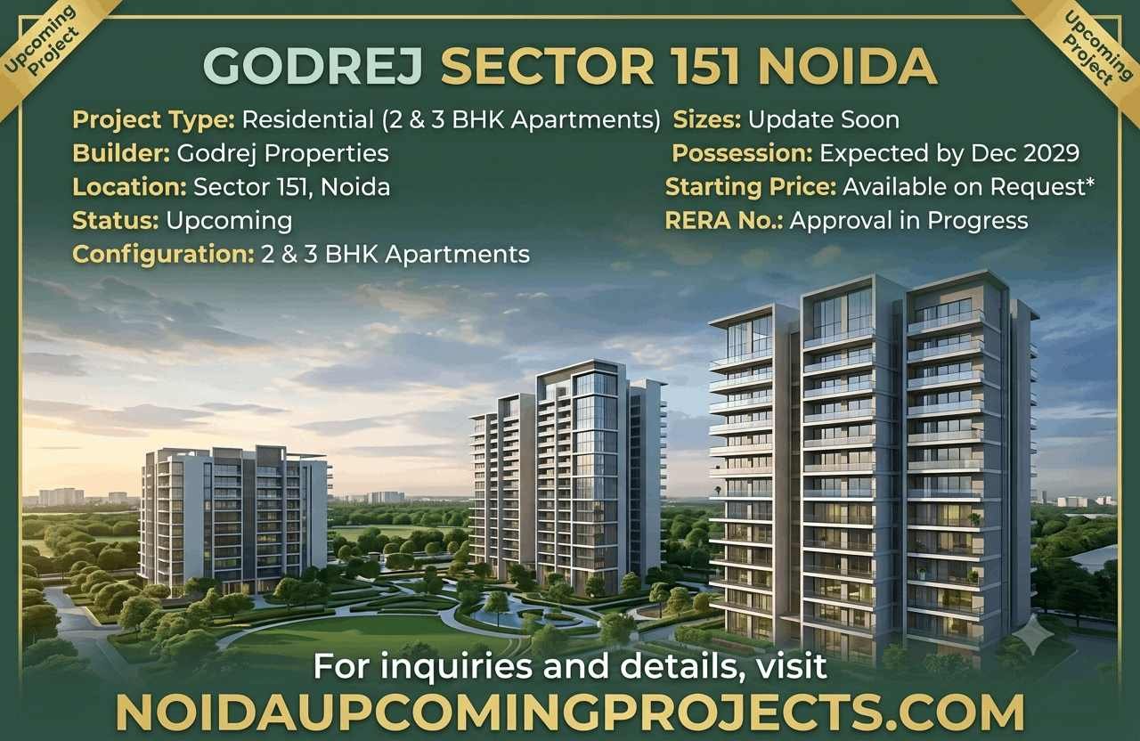 Godrej Sector 151 Noida – Price, Floor Plan & Amenities