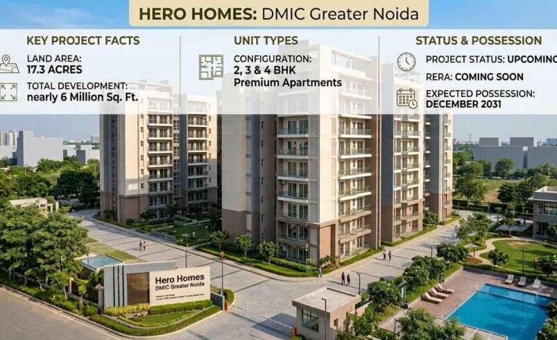 Hero Homes Greater Noida | Upcoming Residential Community Near DMIC