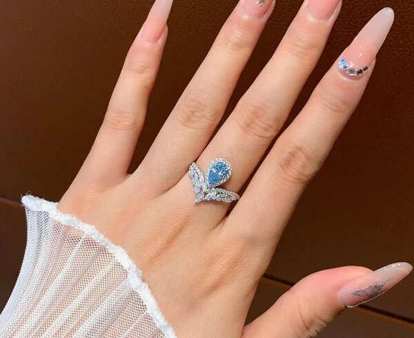 Best Lab Created Blue Diamond Rings for Every Budget