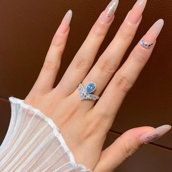 Best Lab Created Blue Diamond Rings for Every Budget