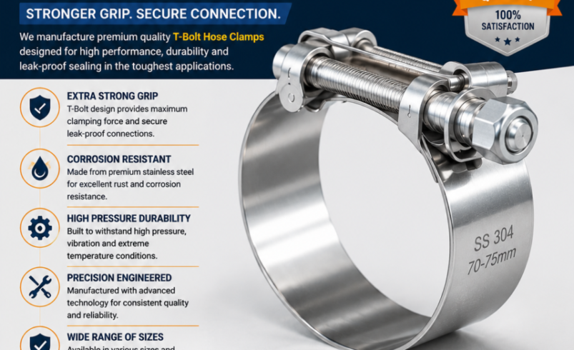 Heavy Duty Hose Clamp Manufacturers in Mumbai–