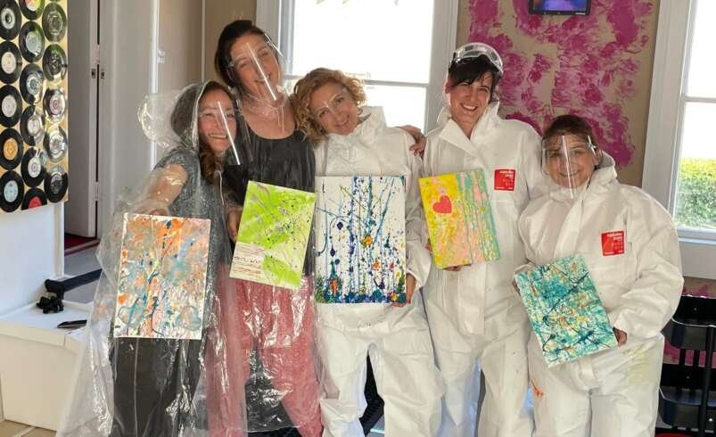 Experience Art Differently with Rage Painting Bath