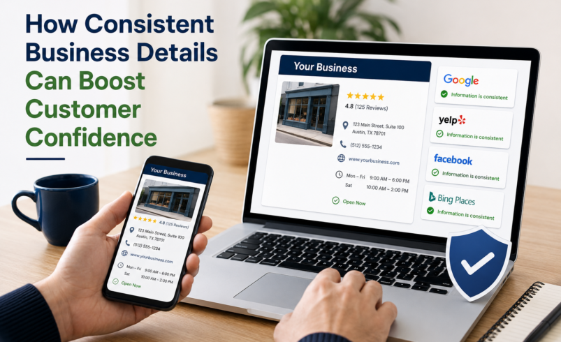 How Consistent Business Details Can Boost Customer Confidence