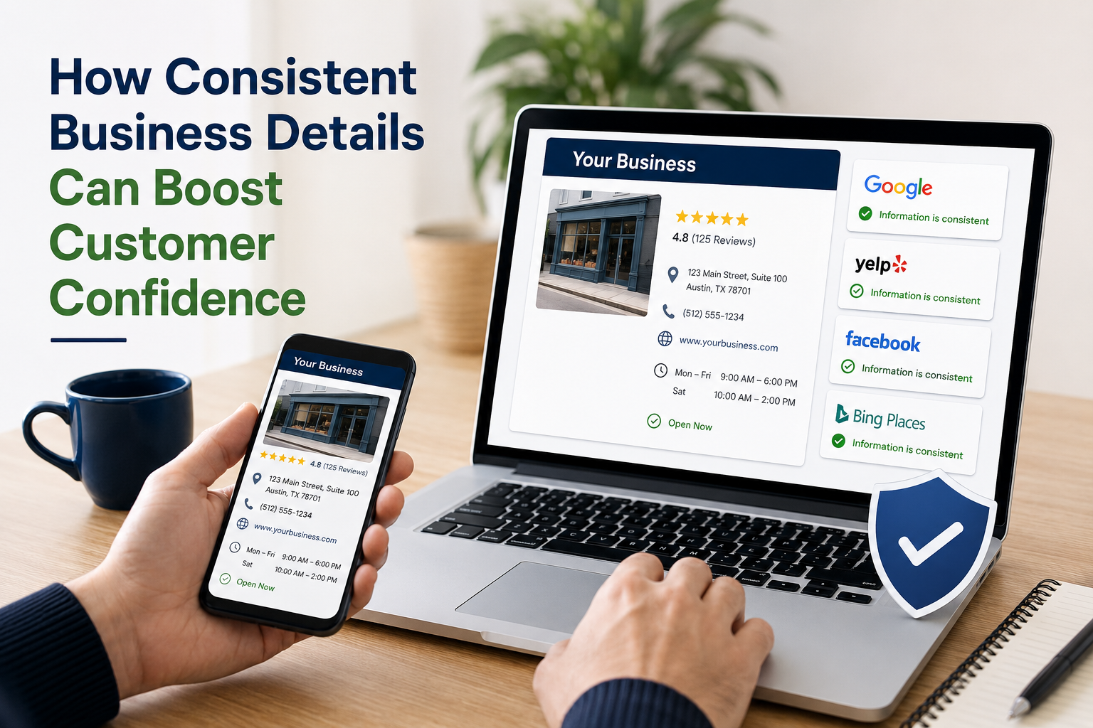 How Consistent Business Details Can Boost Customer Confidence