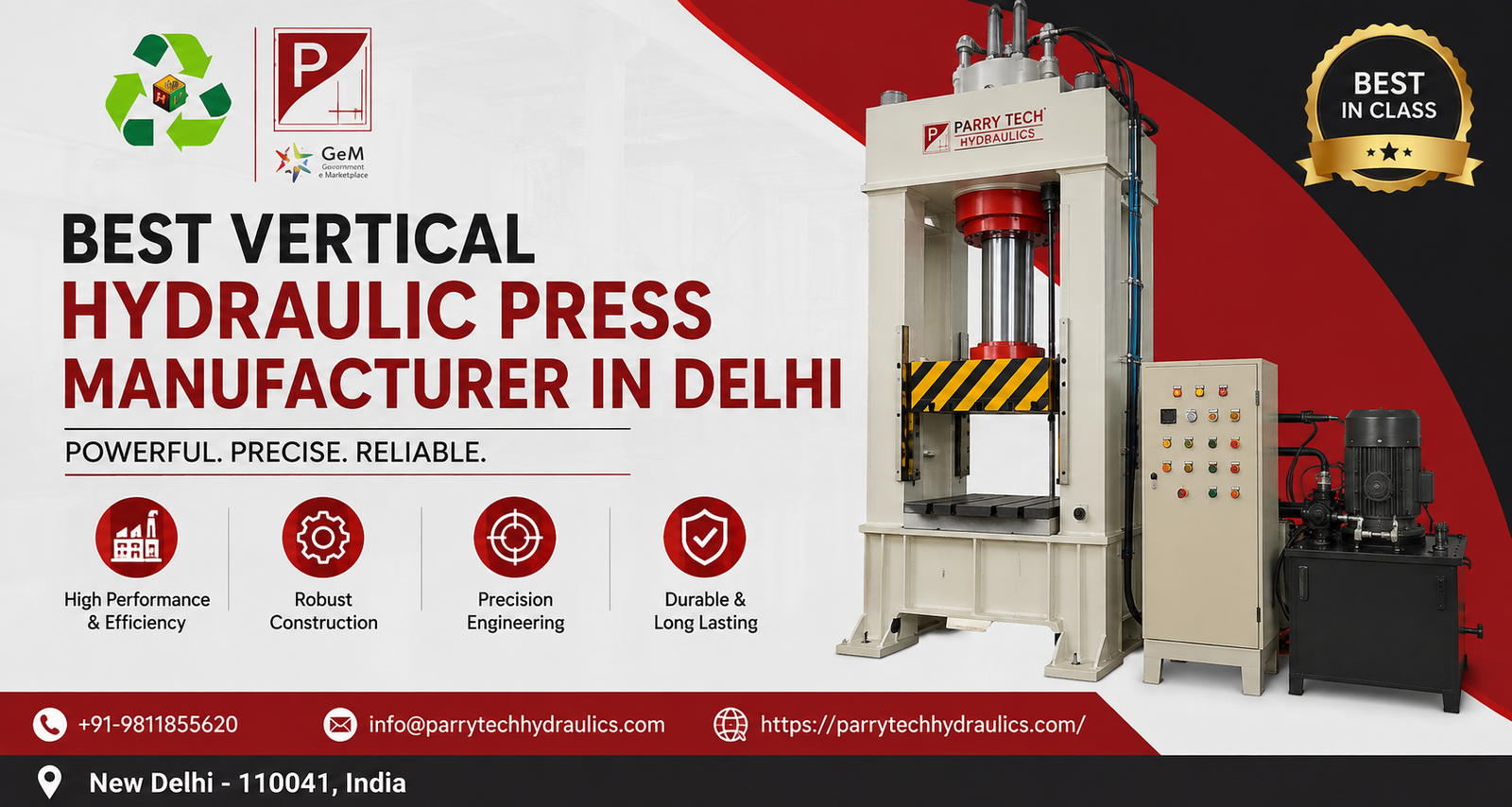 What Is a Vertical Hydraulic Press and How Does It Work?