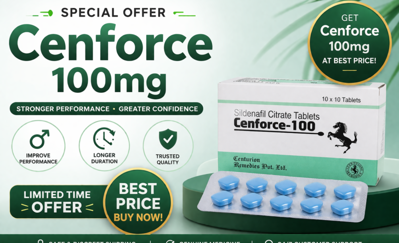 Beat the Fear of ED with Cenforce Tablets