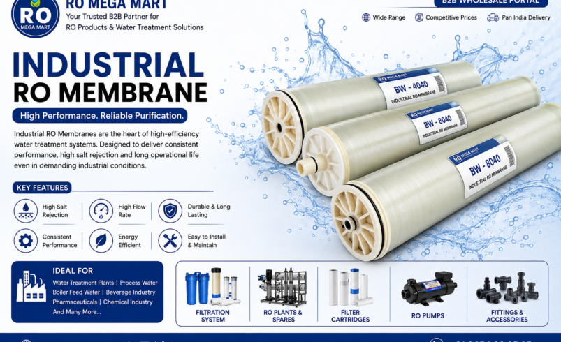 Industrial RO Membrane: The Core of Modern Water Treatment Systems