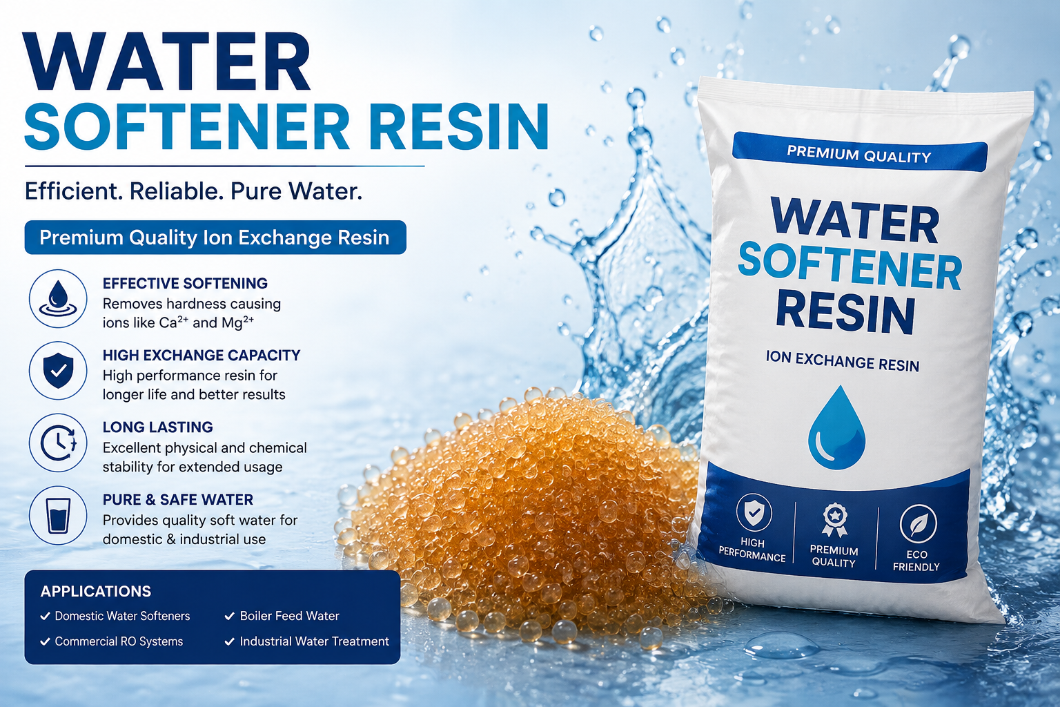 Water Softener Resin: The Small Component That Makes a Big Difference in Water Quality