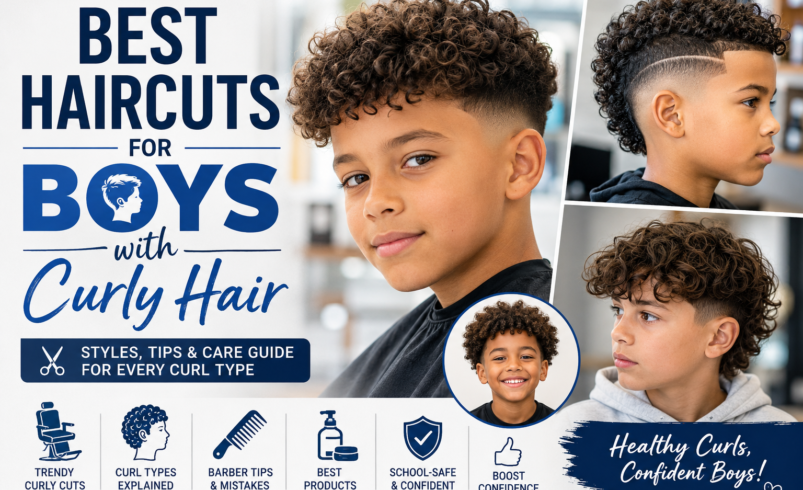 Best Haircuts for Boys with Curly Hair