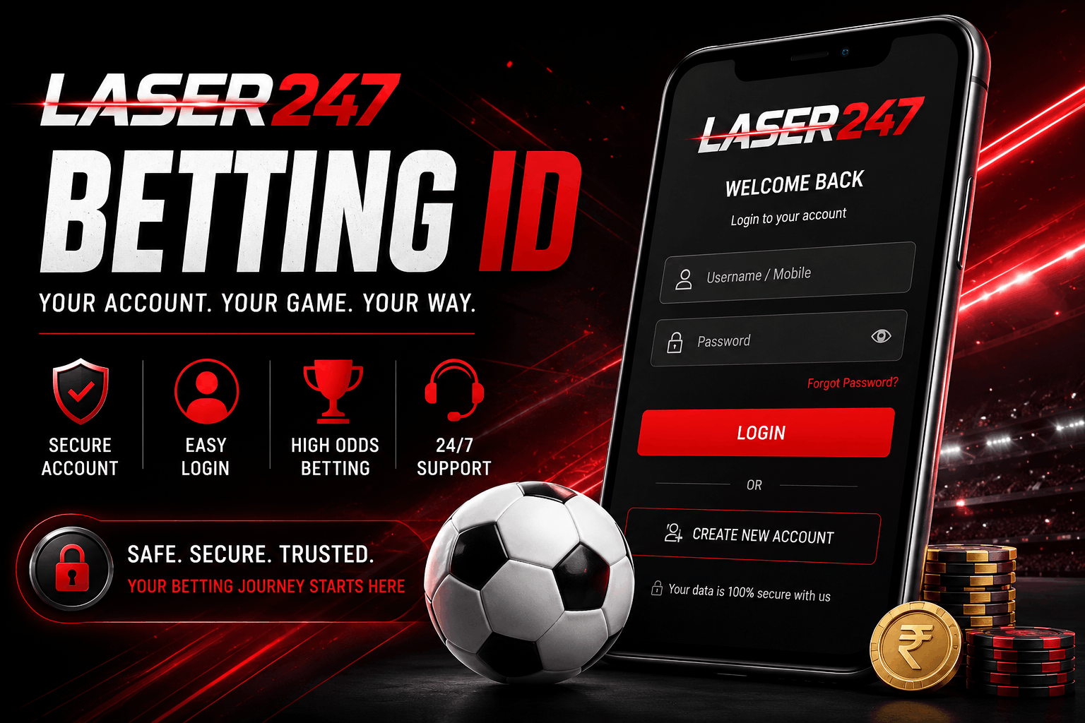 Laser247 Betting ID – Login, Registration & Account Guide