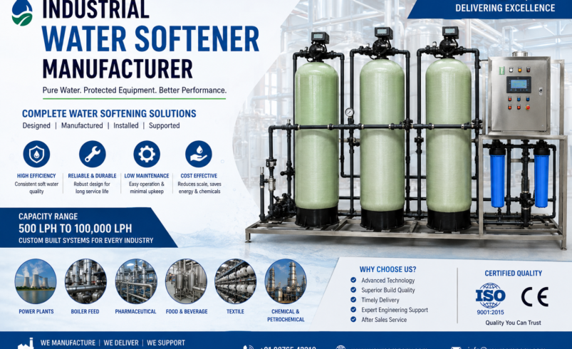 Industrial Water Softener Manufacturer: Choosing the Right Solution for Hard Water Management