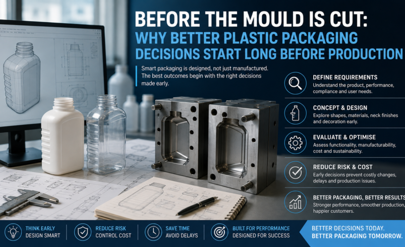 Before the Mould Is Cut: Why Better Plastic Packaging Decisions Start Long Before Production