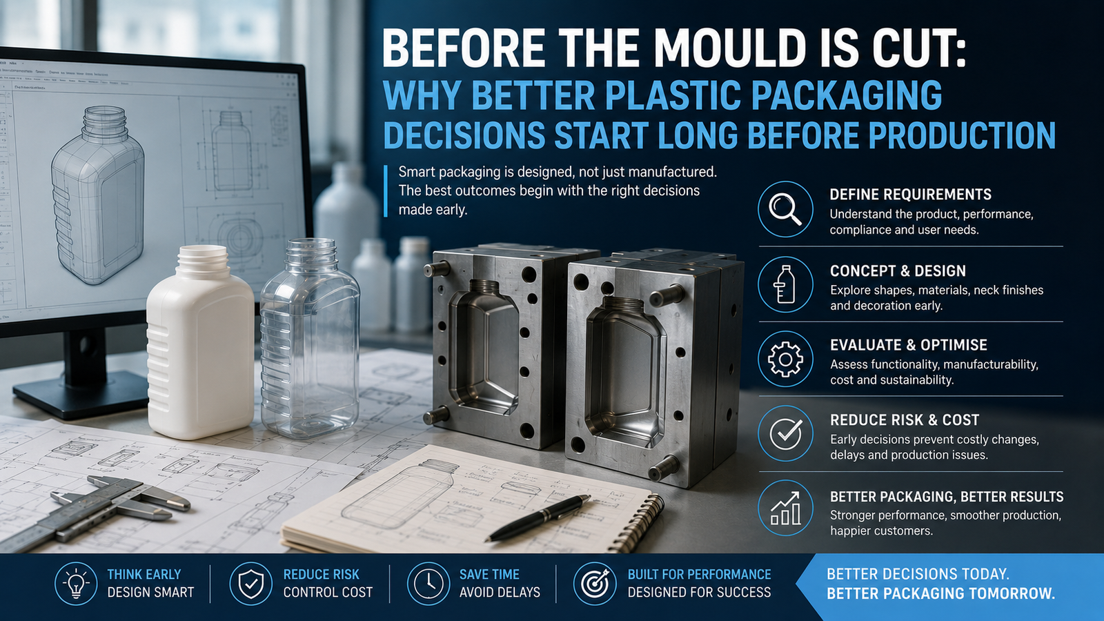 Before the Mould Is Cut: Why Better Plastic Packaging Decisions Start Long Before Production