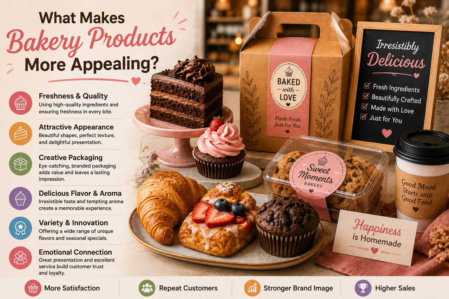 What Makes Bakery Products More Appealing?