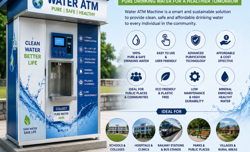 Water ATM Machine: A Smarter Way to Deliver Safe Drinking Water to Every Community