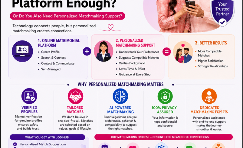 Joining an Online Matrimonial Platform Enough, or Do You Also Need Personalized Matchmaking Support?
