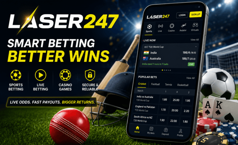 Laser247 – Online Betting Guide, Login & Register Information