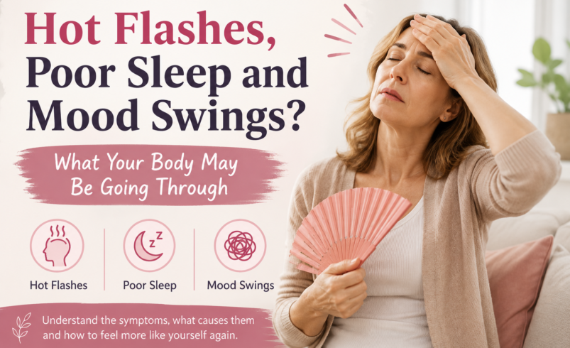 Hot Flashes, Poor Sleep and Mood Swings? What Your Body May Be Going Through