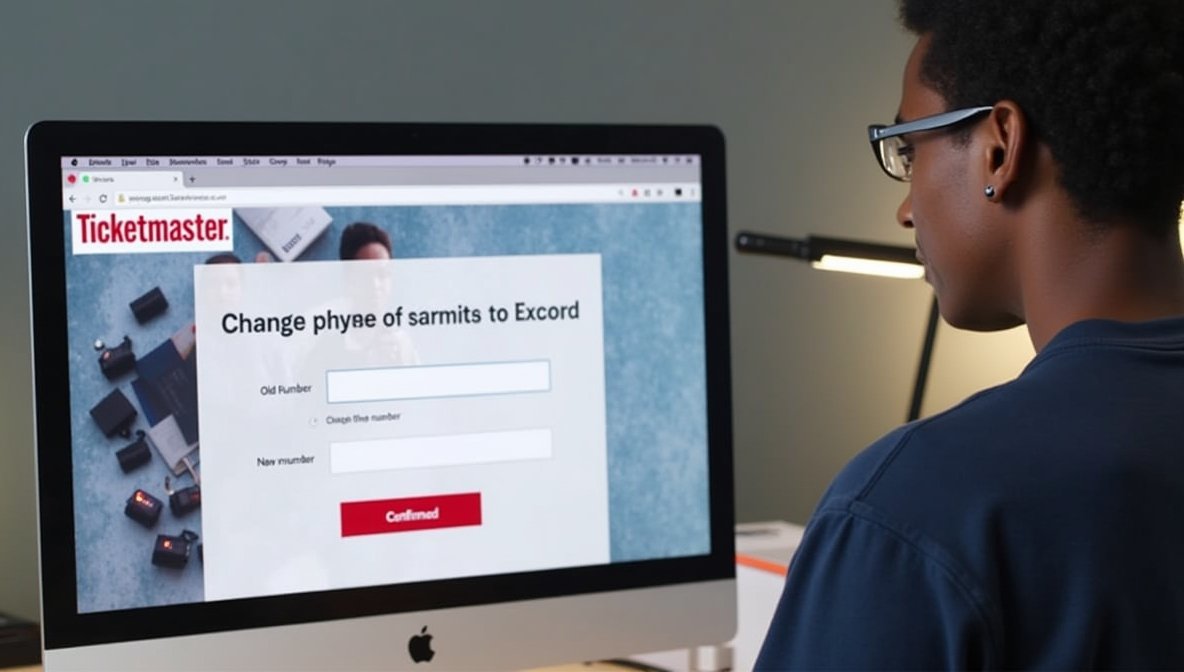 How to Change Phone Number on Ticketmaster: Complete Step-by-Step Guide