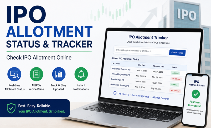 IPO Allotment Status & Tracker – Check IPO Allotment Online