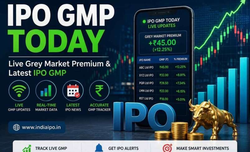 IPO GMP Today: Live Grey Market Premium & Latest IPO GMP