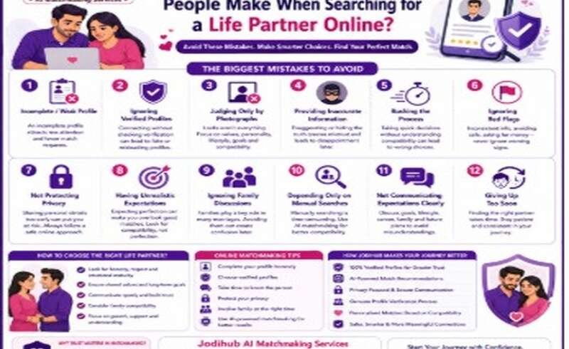 What Are the Biggest Mistakes People Make When Searching for a Life Partner Online?