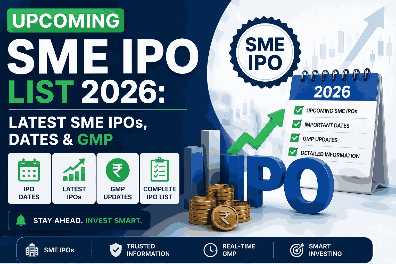 Upcoming SME IPO List 2026: Latest SME IPOs, Dates & GMP
