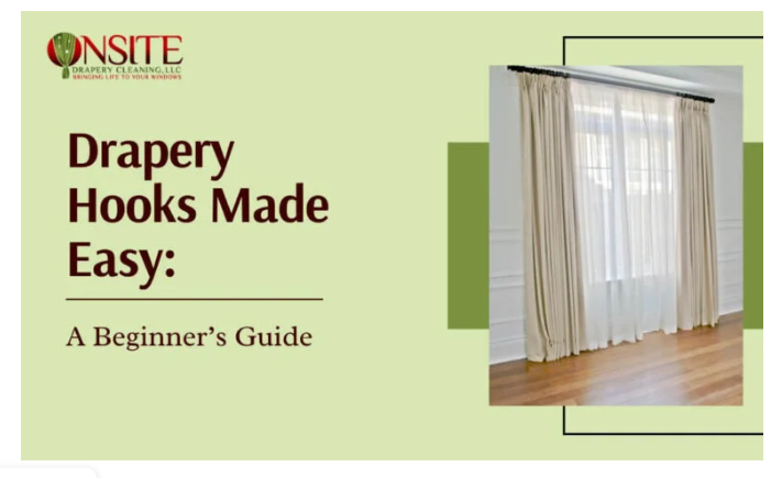 how to use drapery hooks
