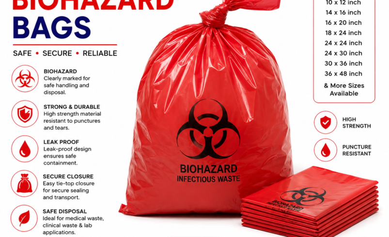 Biohazard Bags for Hospitals, Labs, and Healthcare Facilities
