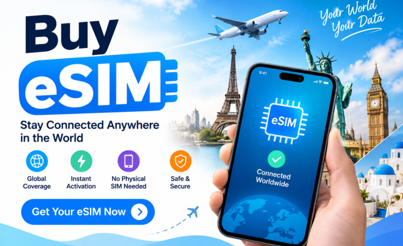 مقارنة مزايا Buy Esim مع شرائح الاتصال التقليدية