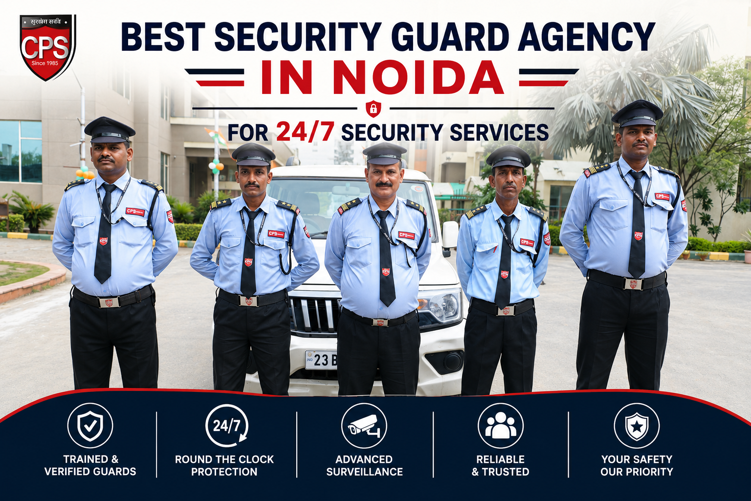 Best Security Guard Agency in Noida for 24/7 Security Services