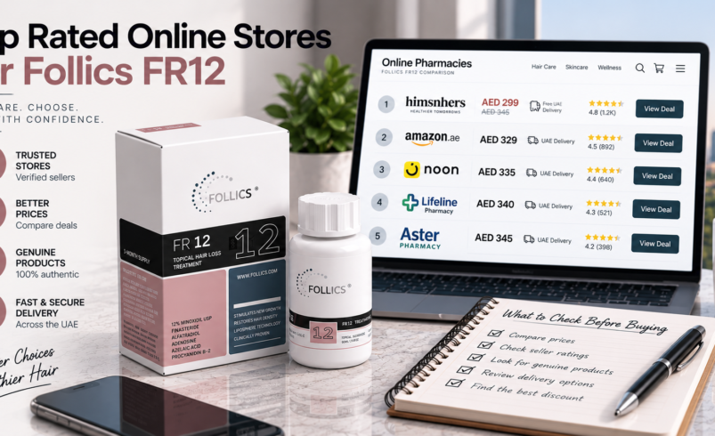 Top Rated Online Stores for Follics FR12