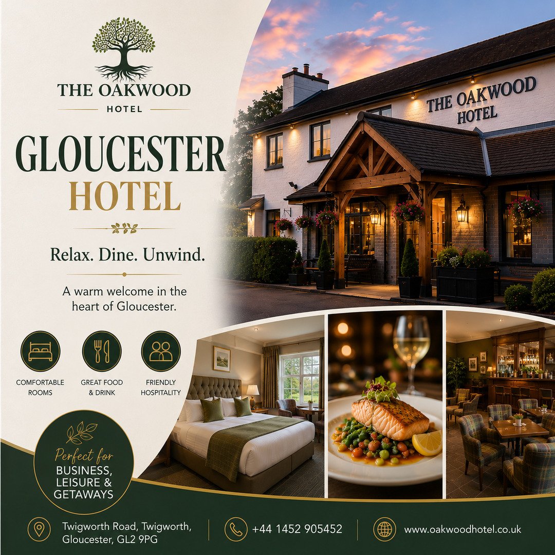 Gloucester Hotel or Countryside Retreat? Why Oakwood Offers Both | Oakwoodhotel.co.uk
