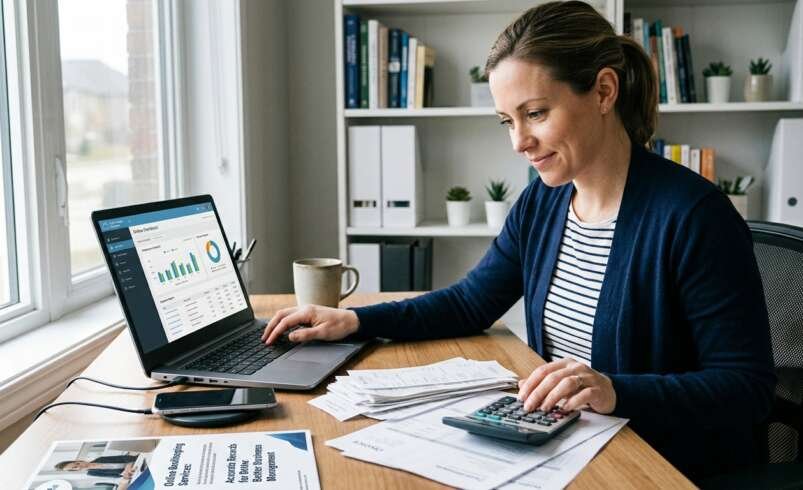 Online Bookkeeping Services: Accurate Records for Better Business Management 