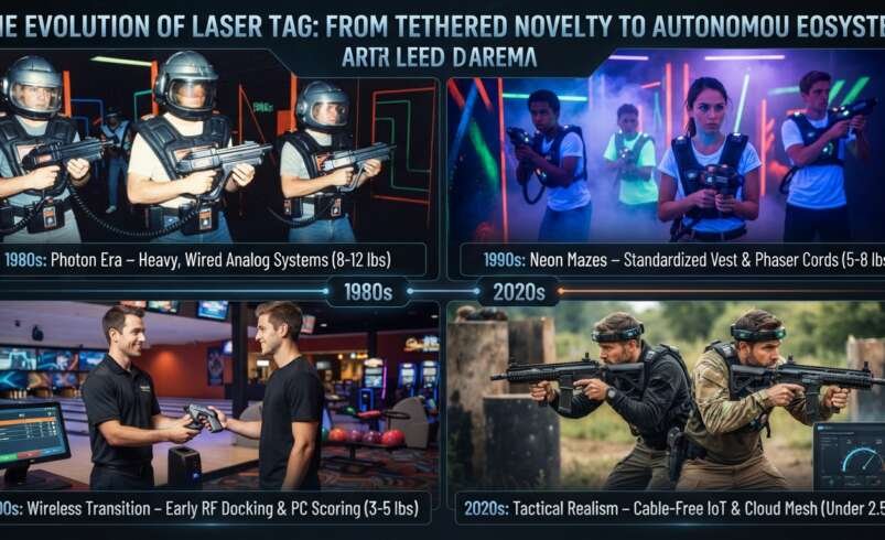 The Evolution of Commercial Laser Tag: From the 1980s to Today