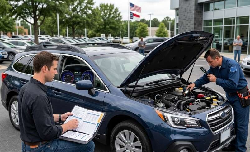 How to Evaluate Mileage and Maintenance When Buying Used Cars Raleigh NC