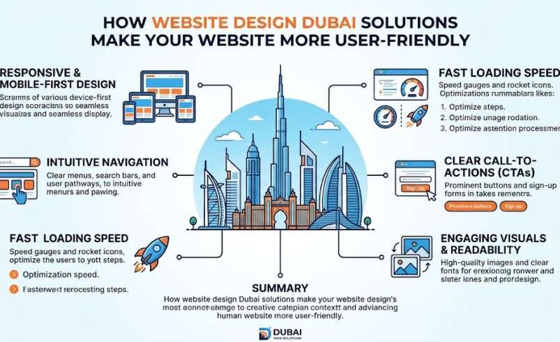 How Can Website Design Dubai Solutions Make Your Website More User-Friendly?