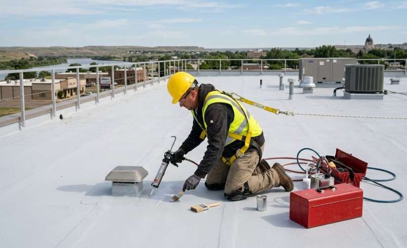 How Property Owners Can Understand the Spray Foam Roof Repair Process in Pierre SD
