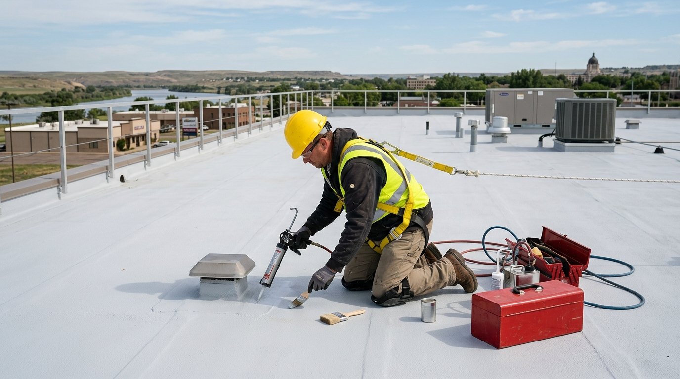 How Property Owners Can Understand the Spray Foam Roof Repair Process in Pierre SD