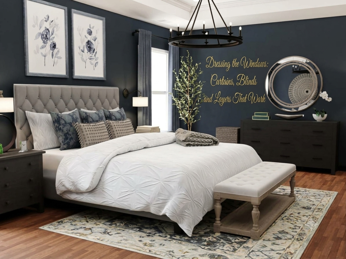 Dressing the Windows: Curtains, Blinds and Layers That Work