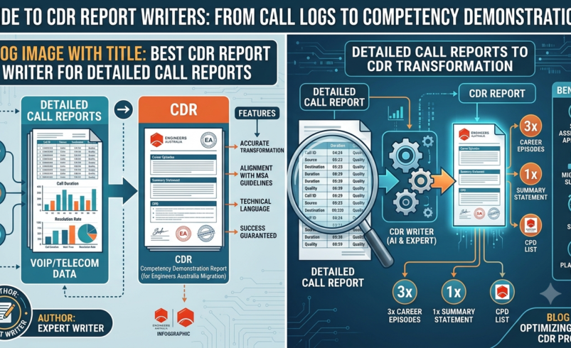 Professional CDR Report Writer Services for Engineers Australia