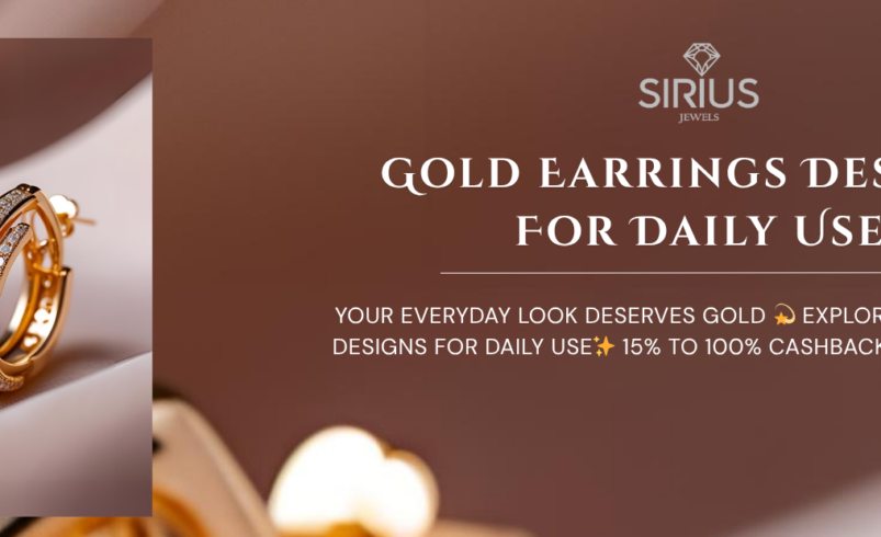 Trending Yellow Gold Earring for a Stylish Look
